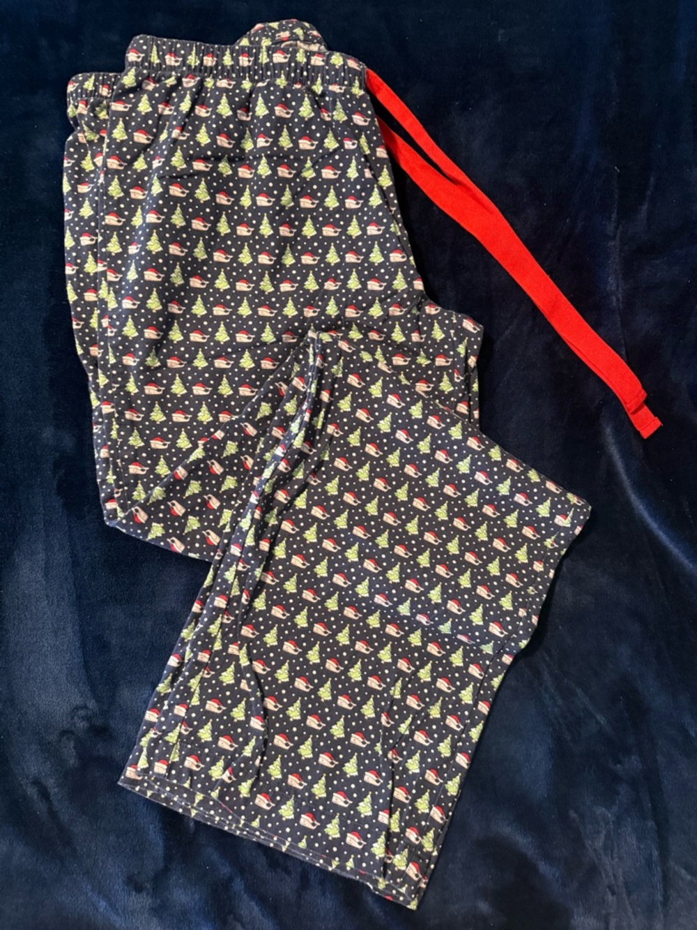 Vineyard vines holiday lightweight pajama pants, size youth medium (12-14)